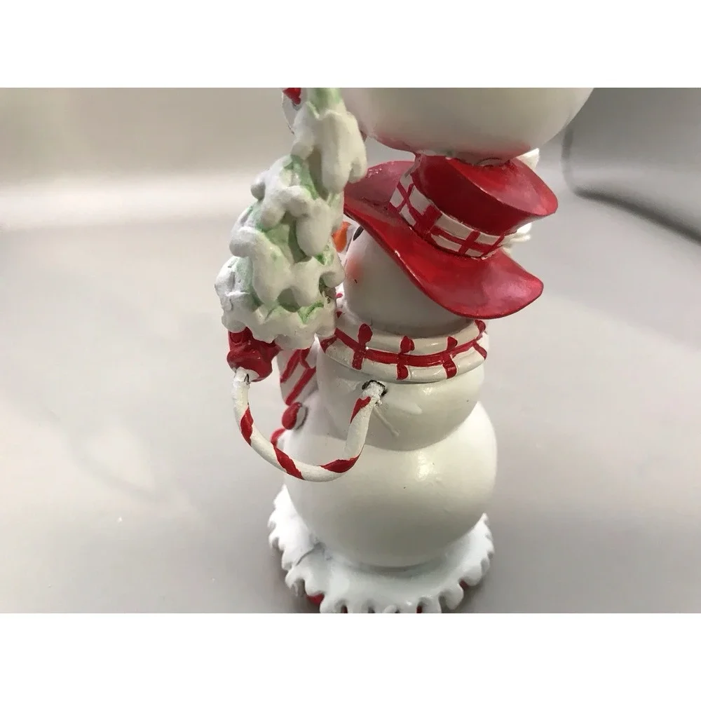 Snowman Totem‎ Bendable Arms Resin 10